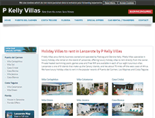 Tablet Screenshot of kellyvillas.com